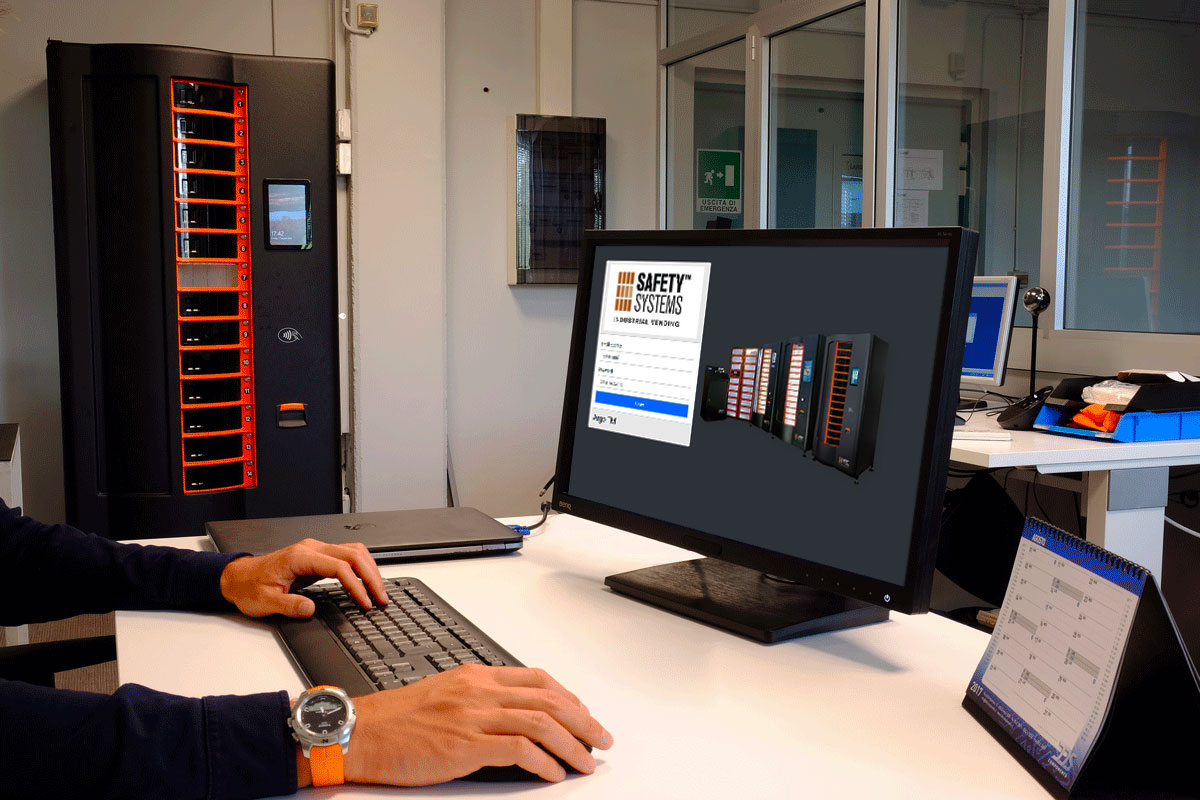 Assistenza tecnica Software Safety Systems Distributori Automatici DPI